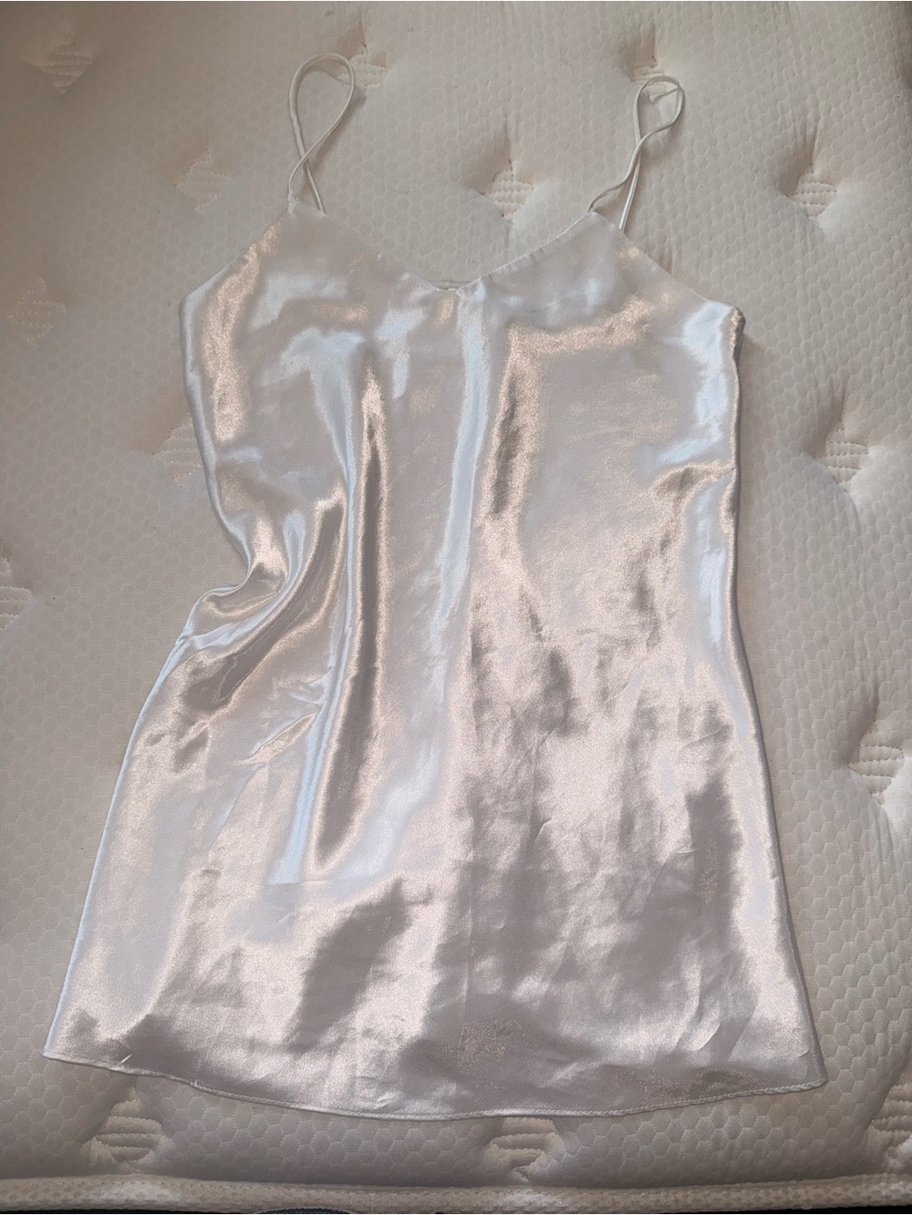 61. White Slip Dress - Women's Intimates